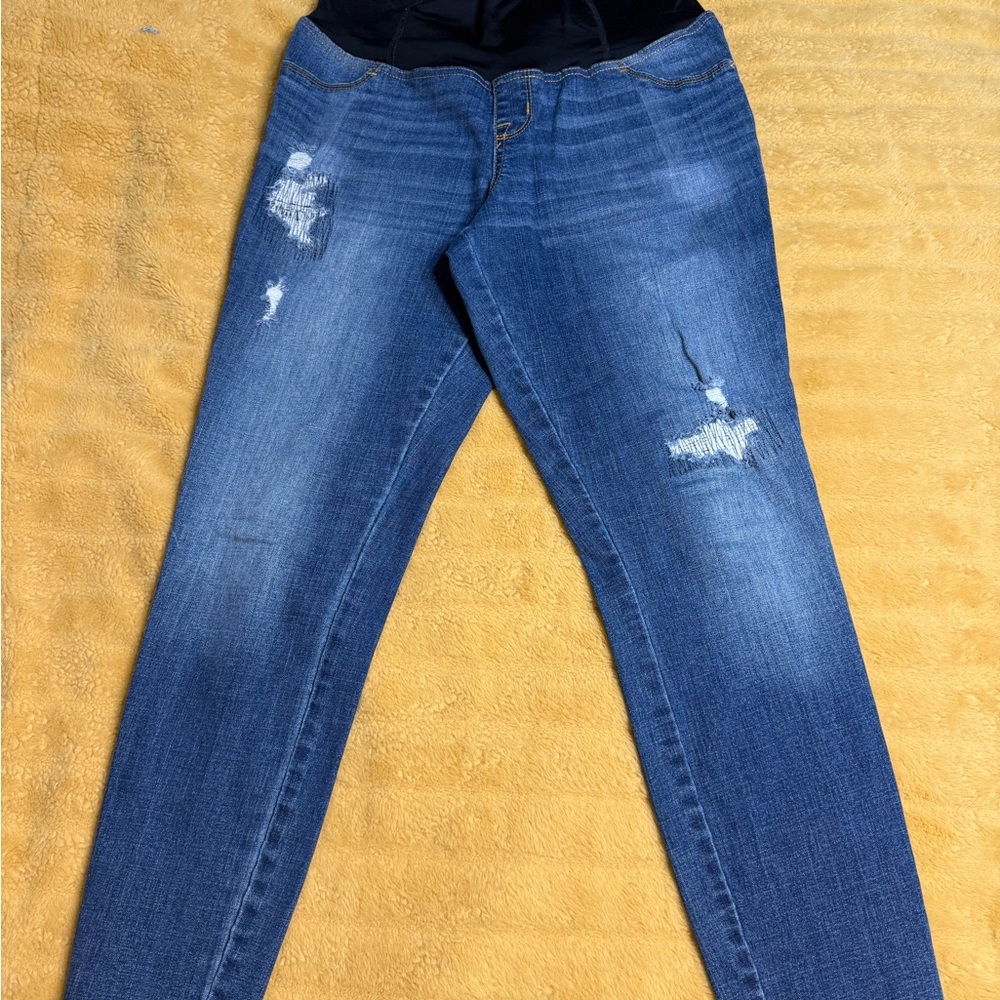 Maternity Distressed Women Jeans